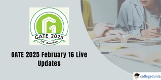 GATE 2025 February 16 Live Updates: Shift 1 Starts, Paper Analysis, Question Paper PDF with Solutions